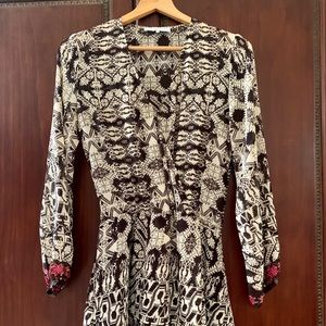 WAYF from Anthropology Fun & flirty print dress - excellent condition xs